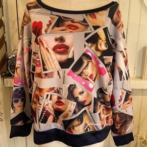 Blush size XL cover girl photo gallery pullover